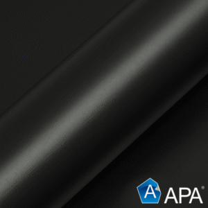 Apa Chrome Delete Mat Zwart - Rol (15m x 152cm)